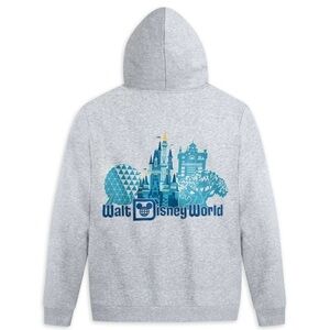 Walt Disney World Disney Parks Icons Hoodie Adult L